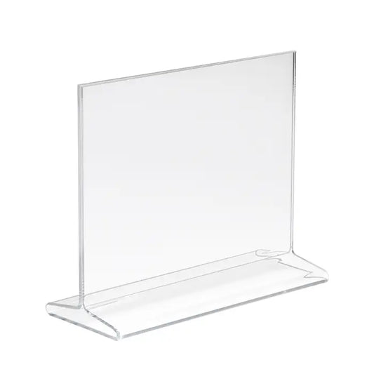 Acrylic Top Load Sign Holders for Counter Tops Econoco HPCT57HTP (Pack of 24)