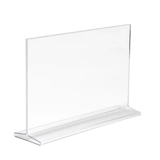 Acrylic Top Load Sign Holders for Counter Tops Econoco HPCT711HTP (Pack of 24)
