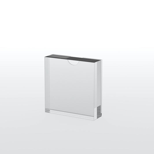 3" x 3" Acrylic Block Sign Holder Econoco HVACTK33 (Pack Of 10)