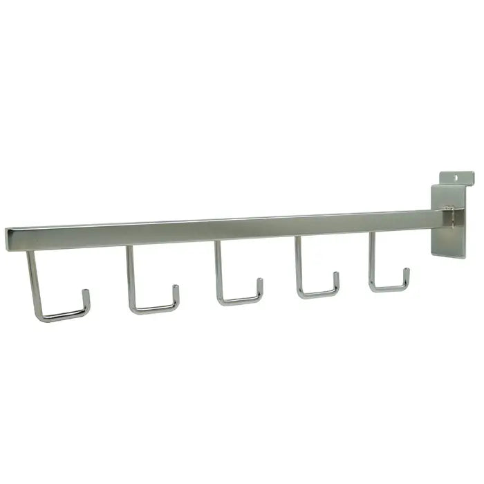 5-Hook Square Tubing Faceout for Slatwall Econoco HW/5H (pack of 24)
