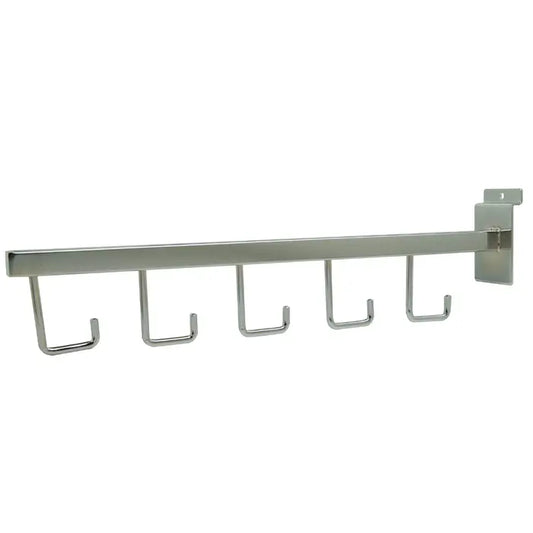 5-Hook Square Tubing Faceout for Slatwall Econoco HW/5H (pack of 24)