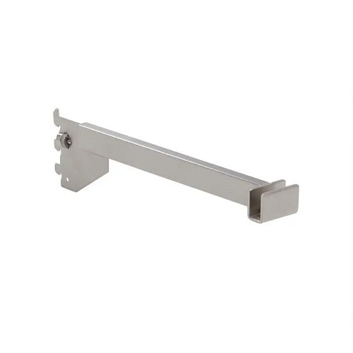 Boutique Series Hangrail Brackets for 1/2" Slots x 1" Centers Slotted Standards Econoco BQCR12SN (Pack of 25)