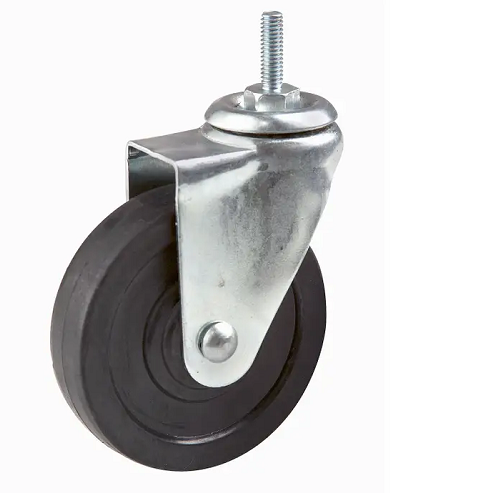 4" Industrial Rubber Caster Econoco ACT4 (Pack of 48)