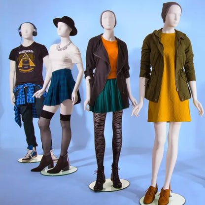 Male Mannequin - Abstract Head, Arms by Side, Legs Slightly Bent Econoco GEN-1H
