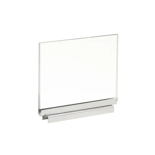 Acrylic Sign Holder with Magnetic Chrome Base Econoco PJM57 (Pack of 24)