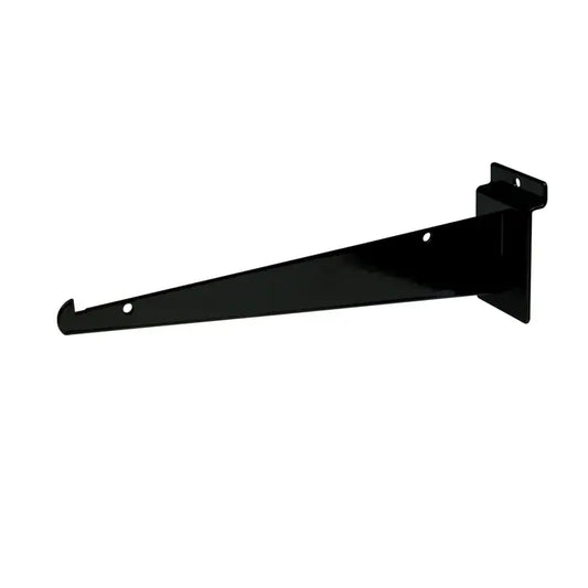 10" Shelf Brackets for Slatwall - Black Econoco EBL/10KB (Pack of 48)