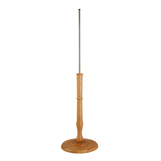 Round Wood Base With 7/8" Upright RBASE78