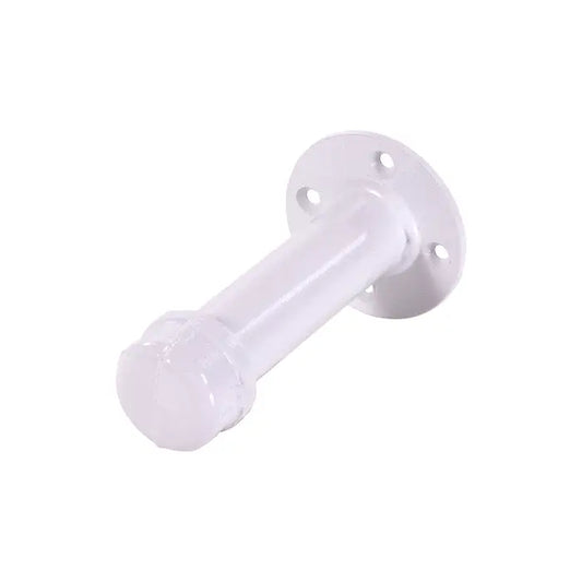 4-1/2''Pipeline Wall Mount Faceout Econoco PSWL04WH (Pack of 12)