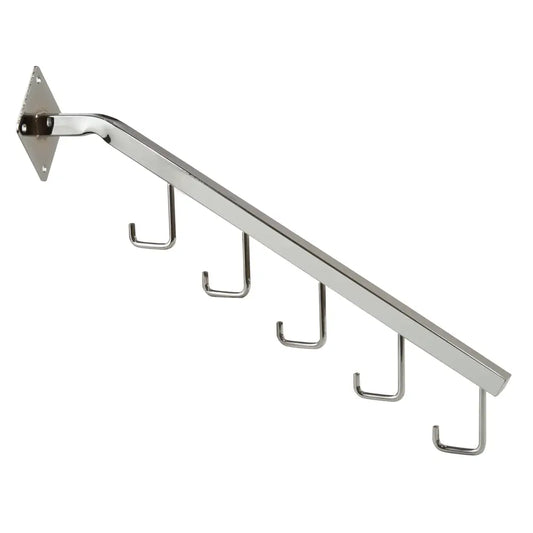 5-Hook Waterfall Square Tubing Wall Mount Econoco TB/5H (Pack of 24)