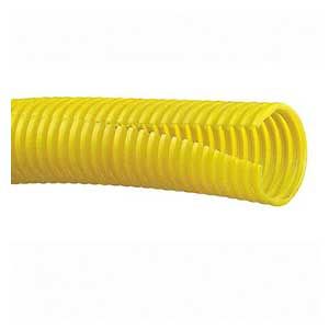Panduit CLT188F-C4 Slit Wall Corrugated Loom Tubing Yellow Pack of 100
